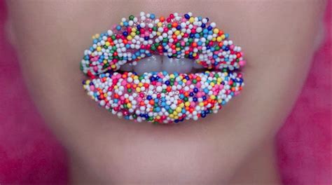 Sprinkles Lip Art Makeup Lip Art Makeup Lip Art Sprinkle Lips