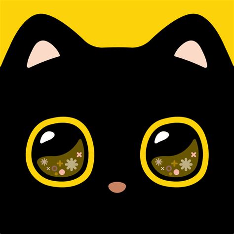 Download Cute Black Cat Pfp Picture