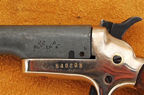 Butler Derringer Caliber 22 Short Single Shot Pistol For
