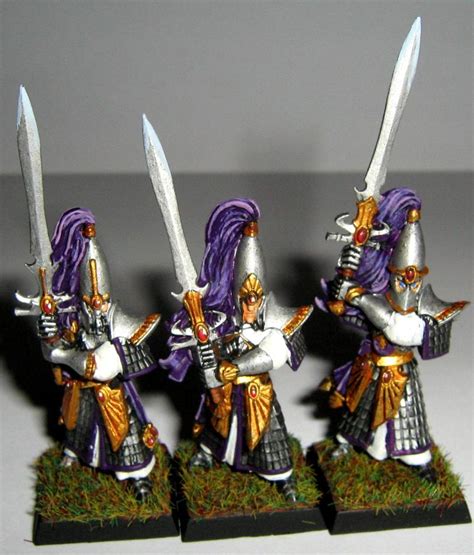 High Elves Sword Masters Of Hoeth Warhammer Fantasy Whfb Warhammer