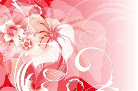 Pink Vector Abstract Floral Background Vectors Graphic Art Designs In
