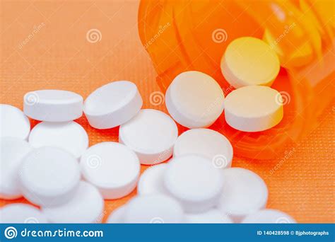 Niet Steroidal Anti Inflammatory Drugs Acetaminophen Witte Tabletten Op