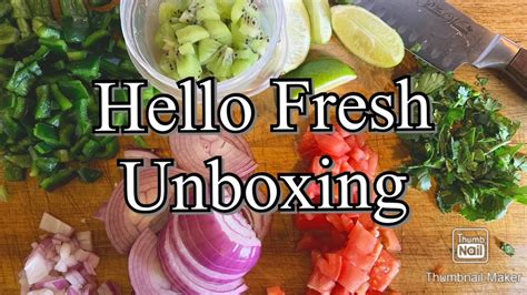 Hello Fresh Unboxing 😋🥙🥘🌮 Youtube