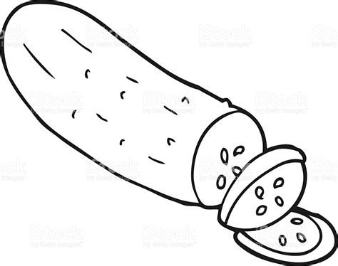 Black And White Cucumber Clipart 10 Free Cliparts Download Images On