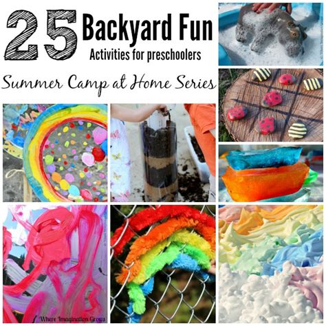 Summer Camp At Home 25 Fun Backyard Kids Activities