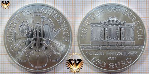 150 Euro Österreich 2011 Silbermünze Wiener Philharmoniker