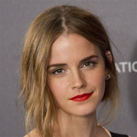 Emma Watson Hairstyles Make Up Glamour Uk