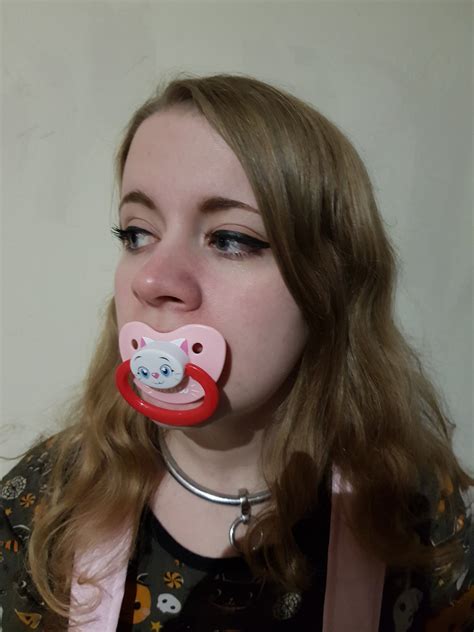 Adult Pacifier Soother Dummy From The Dotty Diaper Company Cat Etsy
