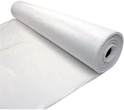 6 Mil 20x100 Fire Rated String Reinforced Plastic Poly Sheeting