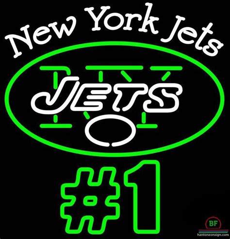 New York Jets Neon Sign Teams Neon Light Diy Neon Signs Custom Neon