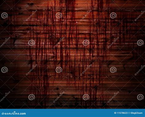Wooden Wall With Streaks Of Blood Stock Photos Image 11578623