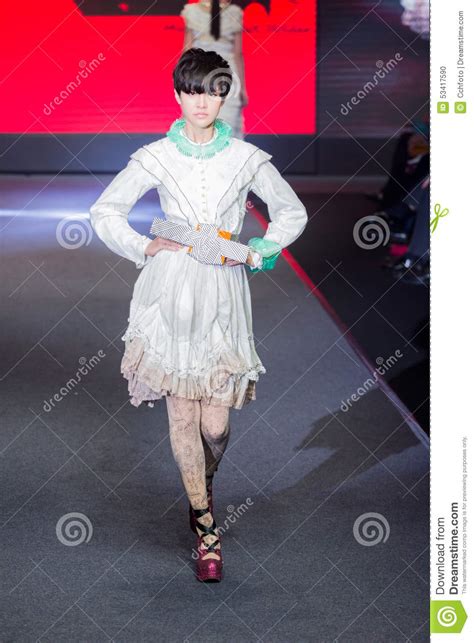 Taipei in Style Fashion Show Models on Runway Editorial Image - Image ...