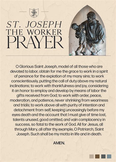 Prayer To St Joseph The Worker Youtube Good Fun Site Art Gallery