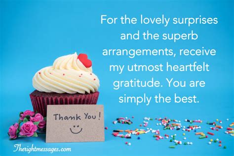 Heartfelt Thank You Messages For Birthday Wishes The Right Messages