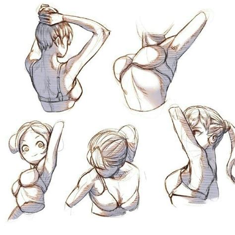Arriba Foto Como Dibujar El Cuerpo De Una Mujer Anime Mirada Tensa