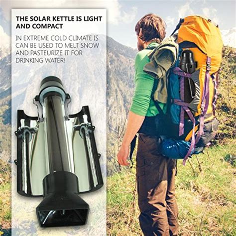 Total Survival Portable Solar Cooker Sun Kettle Thermos