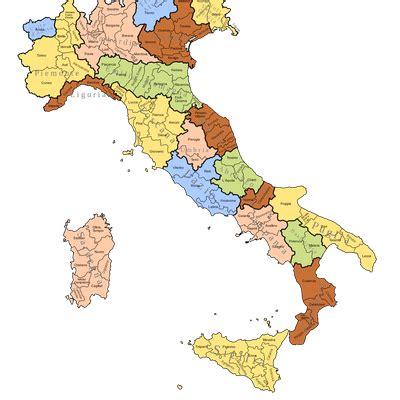 Dal piemonte alla sicilia, dalla lombardia alla sardegna: Capoluoghi di provincia e regioni - Memrise