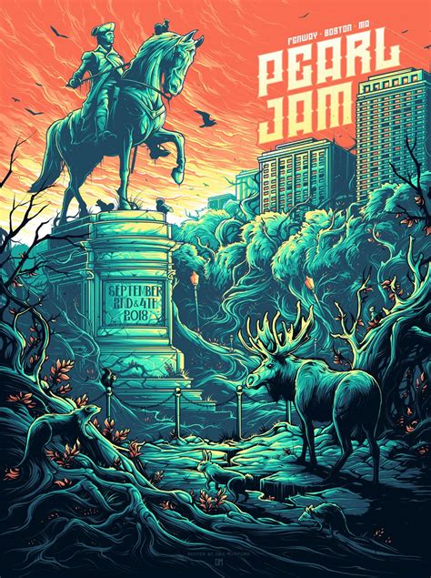 Pearl Jam Posters Concert Poster Design Pearl Jam