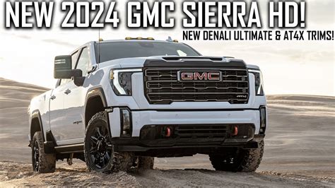 UPDATE New Sierra HD Revealed Denali Ultimate AT X More Power YouTube
