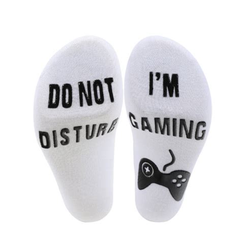 Do Not Disturb Im Gaming Socks Socks For Gamers