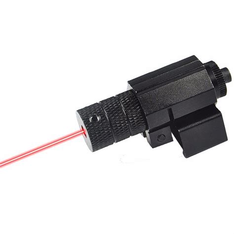 Tactical Mini Red Laser Sight With Tail Switch Button Airsoftbuy