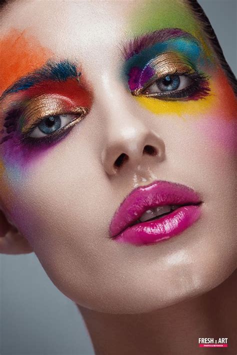 Creative Face Art By Yurii Fresh Art Makeuplooks Avantgardemakeup Makeup Makeup Fx Catwalk