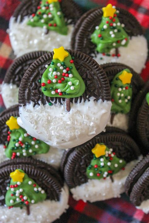 Your guests will rave about how fun and impressive they are. Christmas Tree Decorated Oreo Cookies - Snack Rules