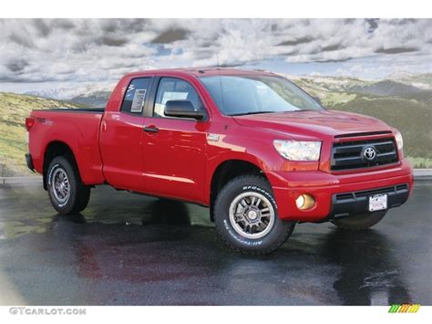 2011 Radiant Red Toyota Tundra Trd Rock Warrior Double Cab 4x4 46183101 Car