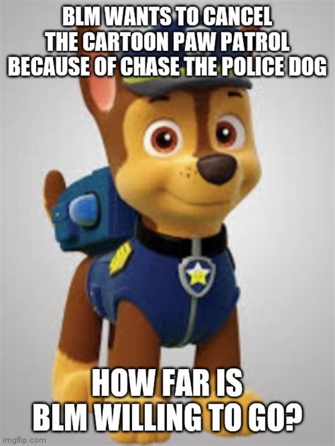 Chase The Police Dog Debunked Imgflip