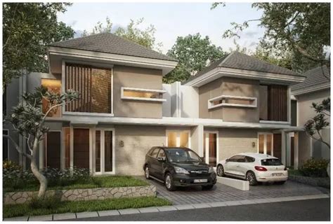 8 Designs Of Cluster House Without Fence ~