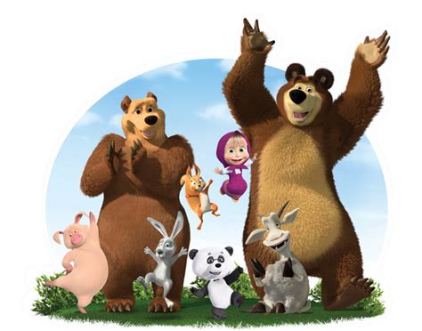 Masha And The Bear Png Images Transparent Free Download