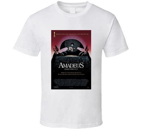 amadeus best 80s retro movie poster fan t shirt