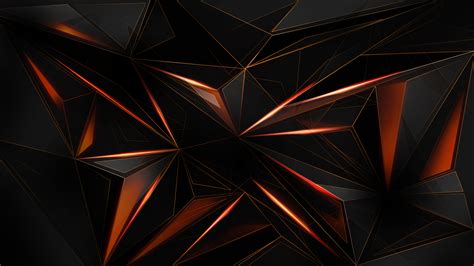 Polygon Abstract Shapes Sharp 4k Shapes Wallpapers