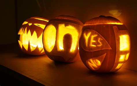 Happy Halloween Pumpkin Carving Meets Market Research