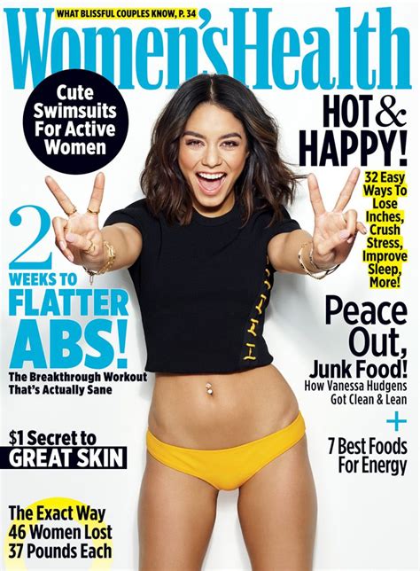 Jeff Lipsky Photographs Singer And Actress Vanessa Hudgens For The Cover Of Women’s Health