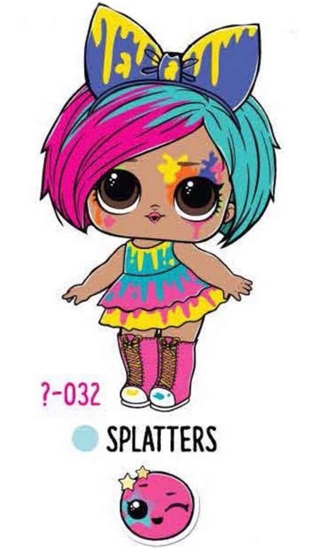 How To Draw Lol Doll Splatters Lol Surprise Hair Goal