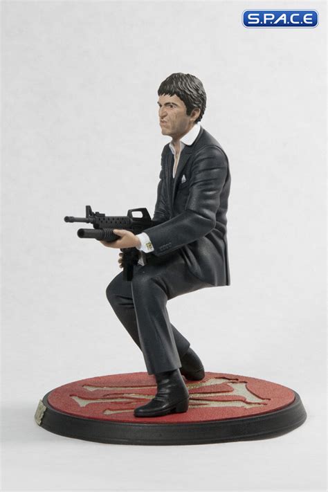 Shooting Tony Montana Pvc Statue Scarface