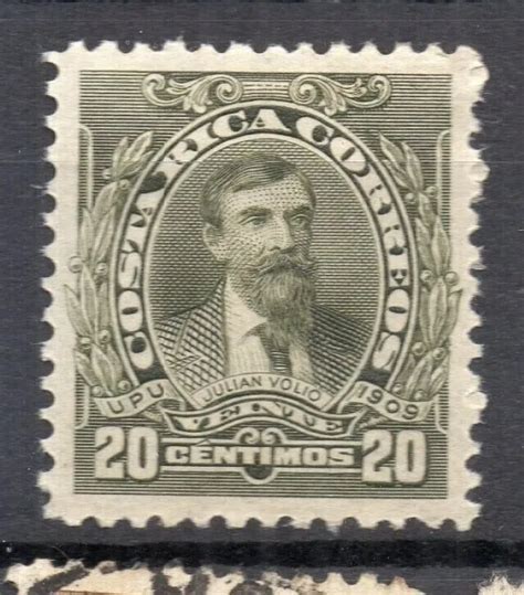 COSTA RICA 1907 Early Issue Fine Mint Hinged 20c NW 231976 2 12