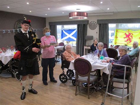 Burns Night Feast For Wisbech Care Home Residents