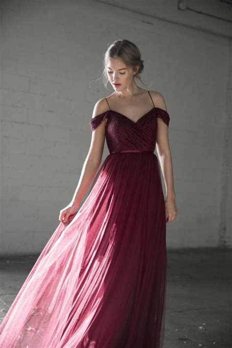 55 burgundy bridesmaid dresses for fall winter weddings page 5 hi miss puff