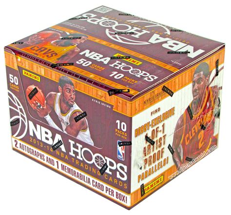 Look for the first rookie trading cards of the highly. 2013/14 Panini NBA Hoops Basketball Jumbo Box | DA Card World