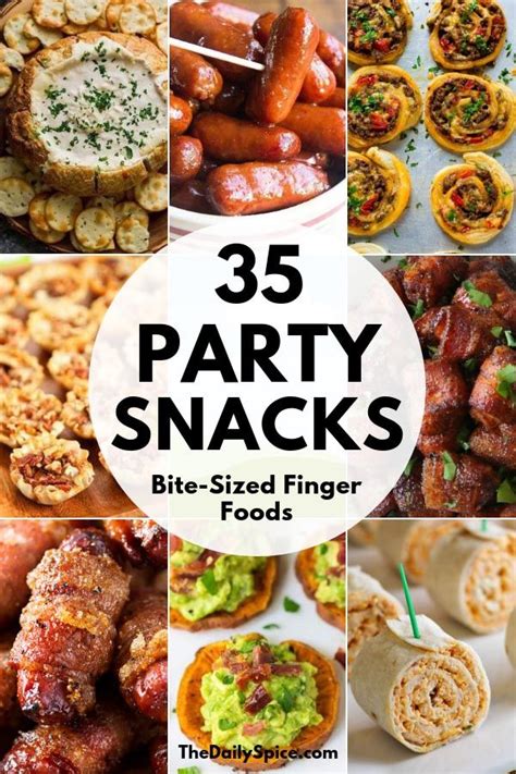 35 Perfect Party Finger Foods Party Appetizers The Daily Spice