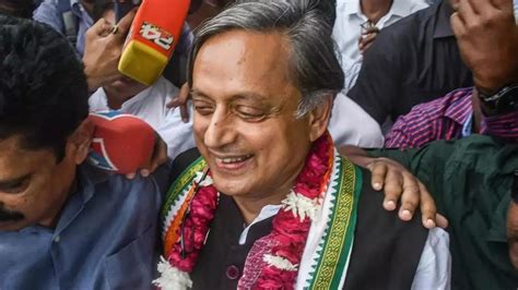 Shashi Tharoor Files Nomination For Congress President Post News