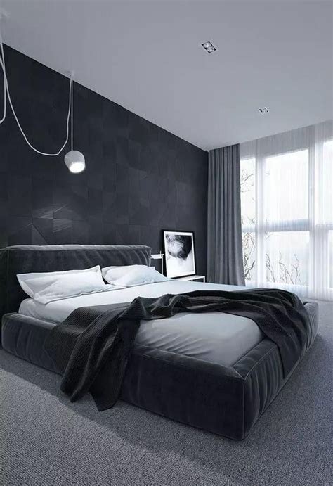 32 Popular Modern Man Bedroom With Elegant Look Hmdcrtn
