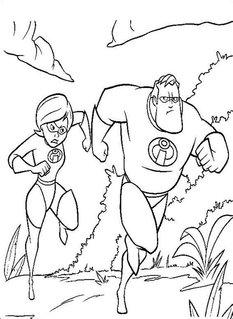 21 Incredibles Coloring Pages Violet 