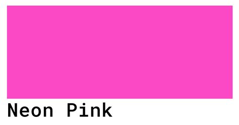 Neon Pink Color Codes The Hex Rgb And Cmyk Values That You Need Images And Photos Finder