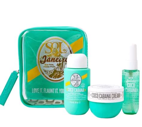 Sol De Janeiro Coco Cabana Jet Set Cheirosa Cream Fragrance Mist Shower Gel Picclick