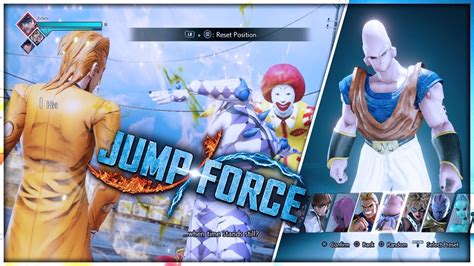 Jump Force New Avatar Customization Features And Items To Add In A New