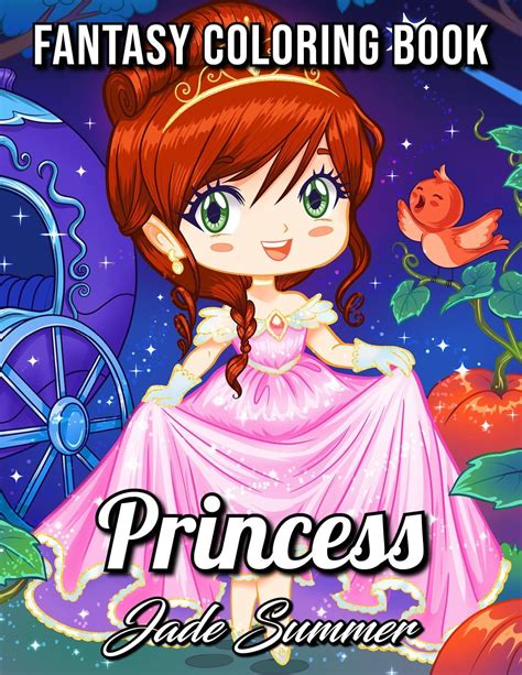 Princess Coloring Book Enchanting Scenes To Color Pap