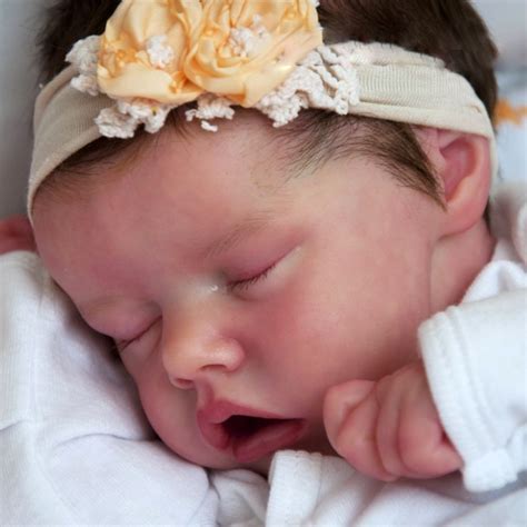 17 Silicone Lifelike Realistic Kara Sleeping Reborn Baby Doll Girl